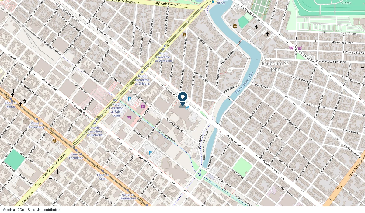 Map showing the location of Swiss Confectionery